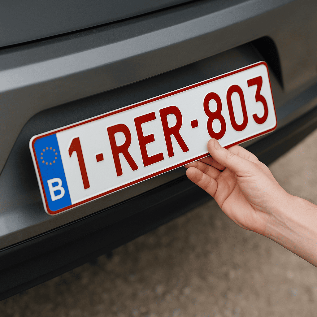 Radiation de plaques d’immatriculation